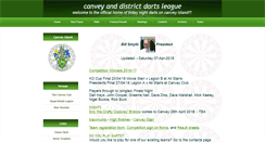 Desktop Screenshot of canveyanddistrictdartsleague.com